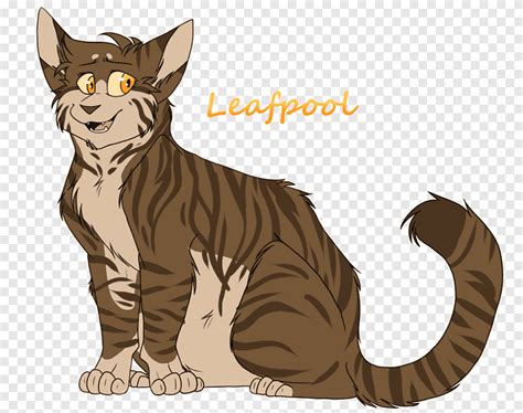 Whiskers Leafpool Tiger Cat Drawing Warrior Cat Drawings In Color Mammal Cat Like Mammal Png