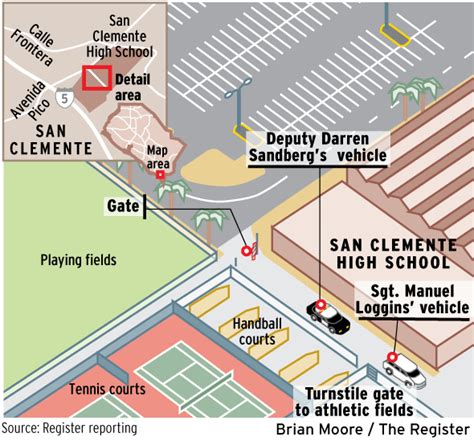 San Clemente High School Campus Map | Time Zones Map