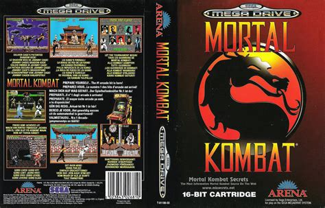 Mortal Kombat Box Art Mortal Kombat Secrets