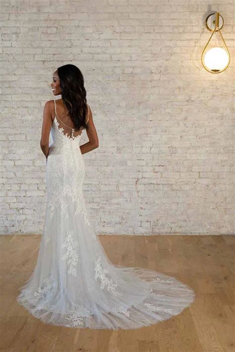 Lace Fit And Flare Wedding Dresses True Society Bridal Shops