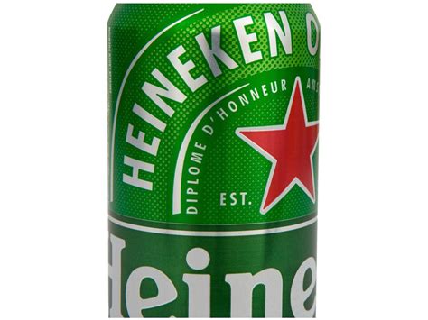 Cerveja Heineken Premium Puro Malte Pilsen Lager 12 Unidades Lata