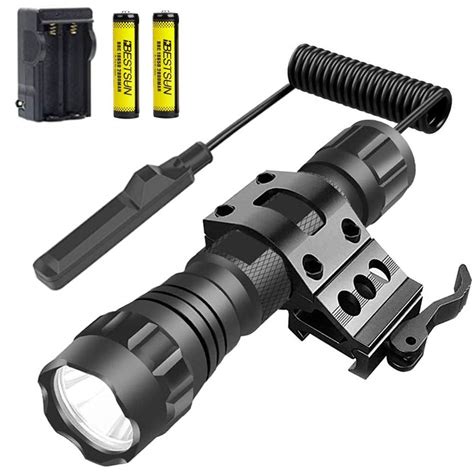 Buy Bestsun Led Weapon Light Lumen Super Bright Flashlight Matte