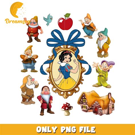 Disney white snow characters design png, white snow pincess png, disne