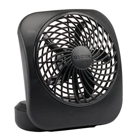 Portable Battery-Operated Fan - Compact and Portable 5" - O2 Cool, New ...