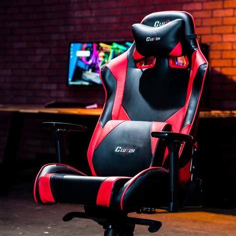 Black & Red Premium Gaming Chair by Clutch Chairz » Petagadget