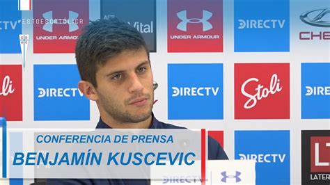 De Octubre Conferencia De Prensa Benjam N Kuscevic Youtube