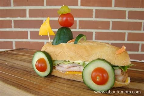 Fun Sandwich Ideas For Kids About A Mom