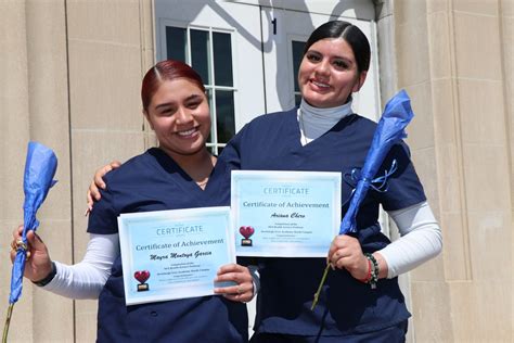 Certified Nurse Aide Scholars Participate In Traditional Pin Ceremony