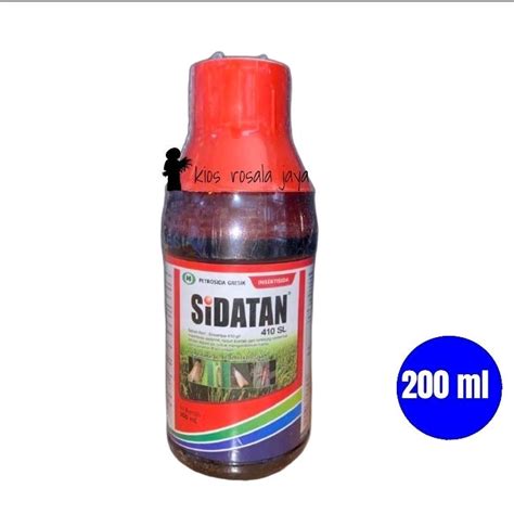 Jual Insektisida Sidatan 410 SL Kemasan 200 ML Ampuh Atasi Hama Sundep