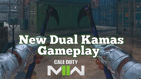 Modern Warfare 2 New Dual Kamas Shipment Gameplay Best Dual Kamas