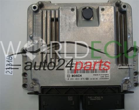 Motorsteuergerät Ecu Steuergerät Ford Bosch 0 281 033 076 0281033076 Fn1512a650daa Fn15