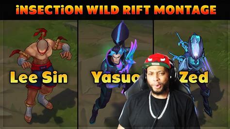 Ask VeLL Reacts To Pejay INSECTiON Leesin Yasuo Zed Montage Wild Rift