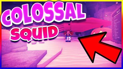 The Best Guide To Catching Colossal Squid In Fisch Roblox