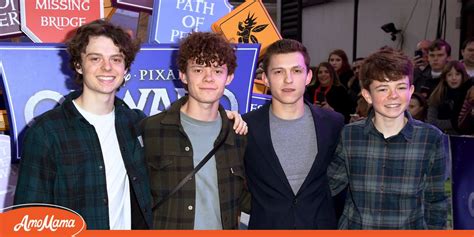 Tom Holland's Brothers: Actor Has Three Siblings & Two Are Twins