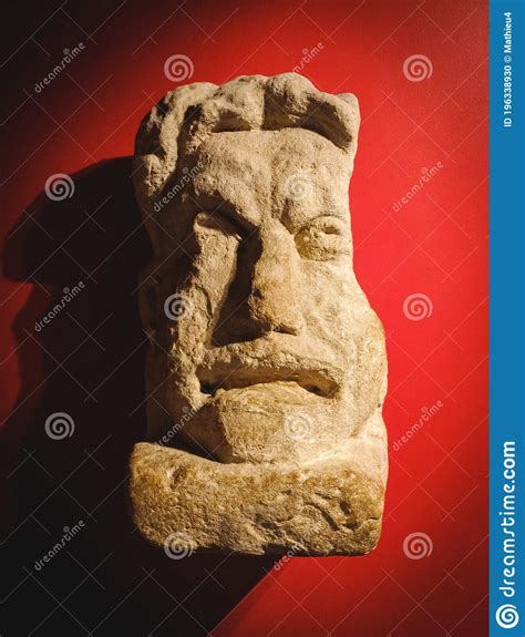 CITY of BATH, ENGLAND - at the Ancient Roman Bath Museum, West England