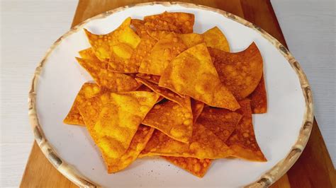 Aprenda A Fazer Doritos Caseiros Massa De Pastel Em Minutos