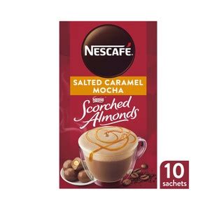 Jual Nescafe Salted Caramel Mocha Scorched Almonds Coffee Sachets