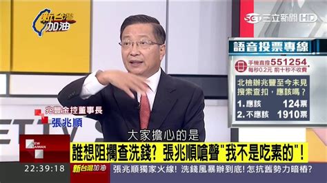 【兆豐洗錢案】誰想阻攔查洗錢案張兆順嗆聲 我不是吃素的【新台灣加油】20160928 Part 4 Youtube