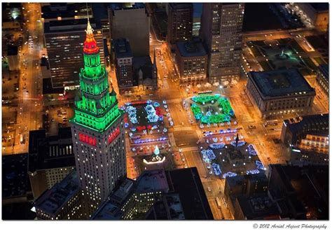 Public Square Lit Up For The Holidays Thats Cleveland Baby