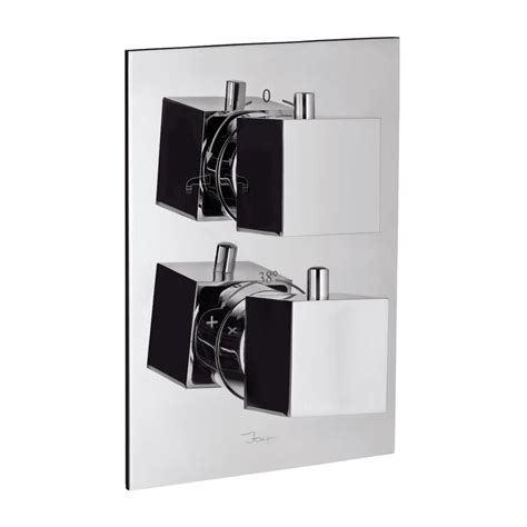 Jaquar Kubix F Double Exposed Thermostatic Shower Valve Uk