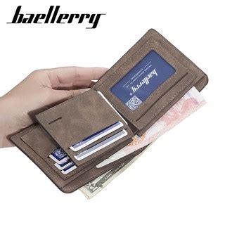 Jual BAELLERRY DR034 Dompet Pria Bahan Kulit PU Leather Premium BAEOS