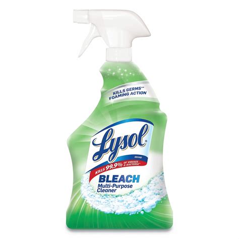 Lysol Trigger Spray Bottle Oz Container Size All Purpose Cleaner