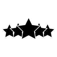 5 Star Rating Icon #79205 - Free Icons Library