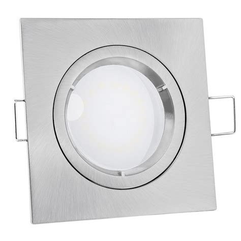 Fourstep Led Einbaustrahler Dimmen Ohne Dimmer Gu10 5w Warmweiß 230v