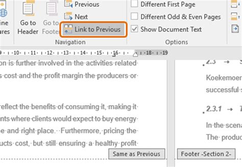 Microsoft Word Different Headers On Each Page 2016 Lockqhr