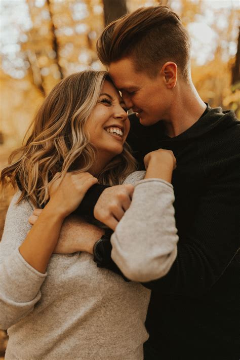 Fall Engagement Engagement Session Angie Emily Minnesota Wedding