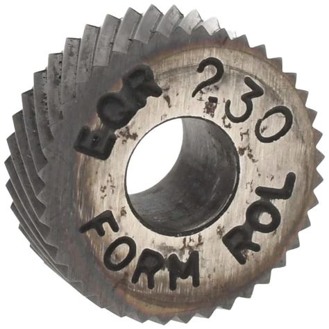 Made In Usa Beveled Face Knurl Wheel 12 Dia 90 ° Tooth Angle 30