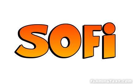 Sofi Logo | Free Name Design Tool from Flaming Text