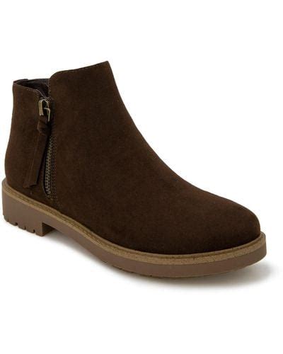 Brown Esprit Boots for Women | Lyst