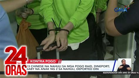 Chinese Na Nahuli Sa Mga Pogo Raid Dineport Baby Na Anak Ng Sa