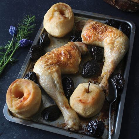 Cuisses De Poulet De Janz Au Cidre Et Aux Pommes Les Fermes De Janz