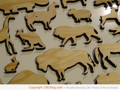 Laser Cutting Animals! - CNCKing.com