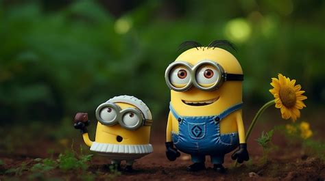 Premium AI Image | Minion And Friends