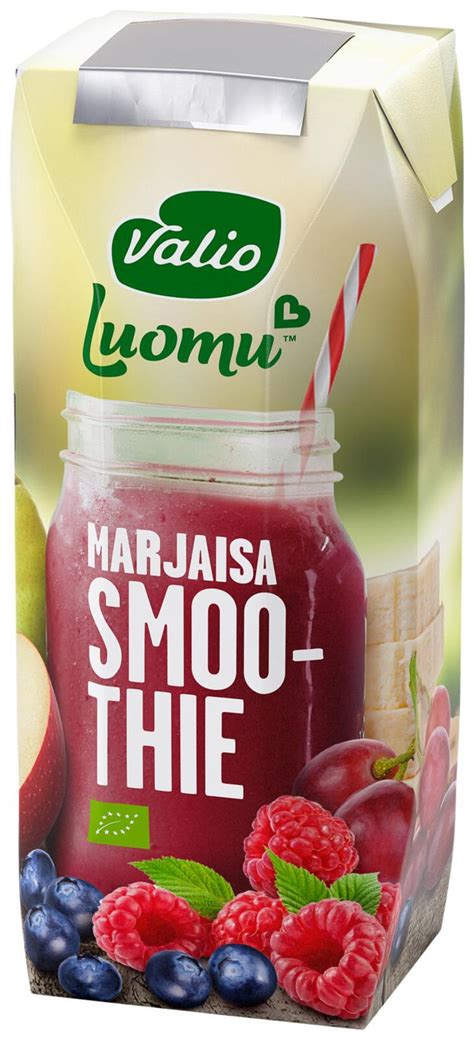 Valio Luomu Smoothie 2 5 Dl Marjaisa S Kaupat Ruoan Verkkokauppa