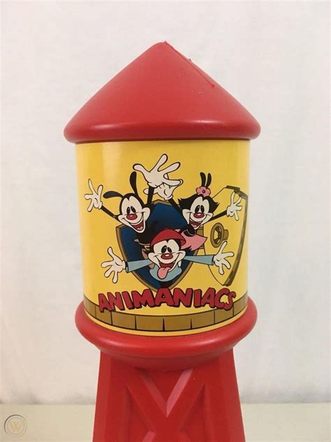 Animaniacs 1994 Water Tower bank Yakko Wakko Dot Cartoon Warner Brothers | #1926850424