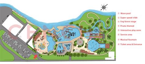 Splashway Waterpark Map