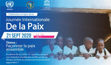 Journ E Internationale De La Paix La Ceeac Lunoca Et Lunesco