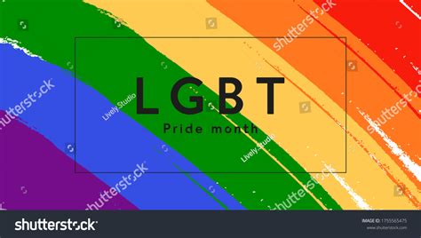 Lgbt Pride Flag Rainbow Flag Background Stock Vector Royalty Free 1755565475 Shutterstock