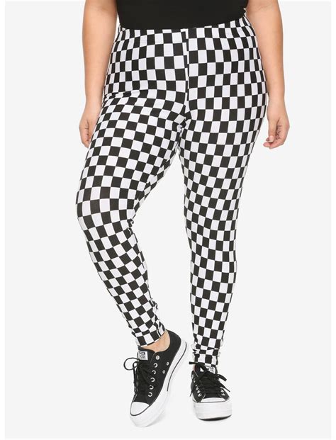 Checkered Leggings Plus Size Hot Topic