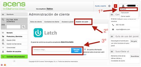 C Mo Instalar Latch En El Panel De Control De Acens Acens Blog