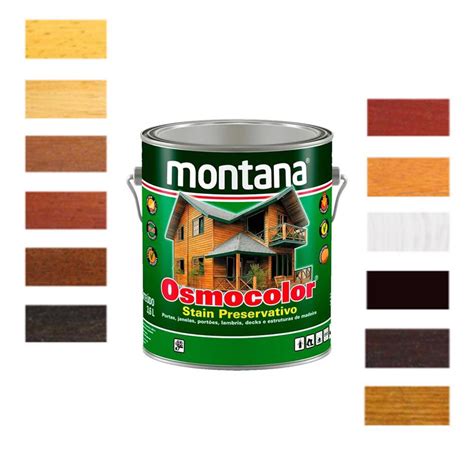 Osmocolor Montana Stain Madeira Lt Varias Cores Verniz Stain