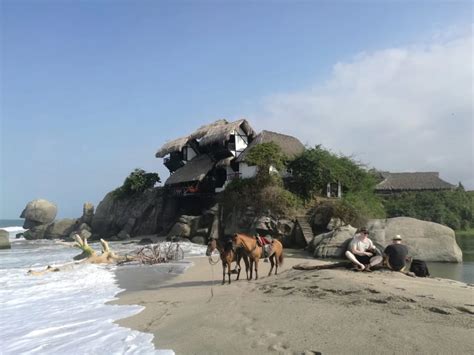 Cabalgata En La Playa Los Naranjos Parque Tayrona