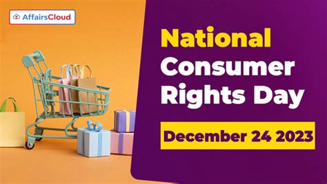 National Consumer Rights Day 2023 December 24