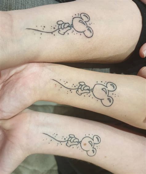 Cute Disney Couple Tattoos