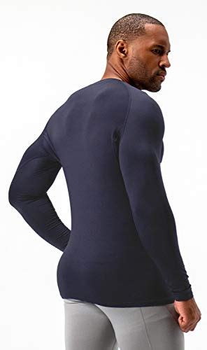 Devops Pack Men S Thermal Long Sleeve Compression Shirts Large