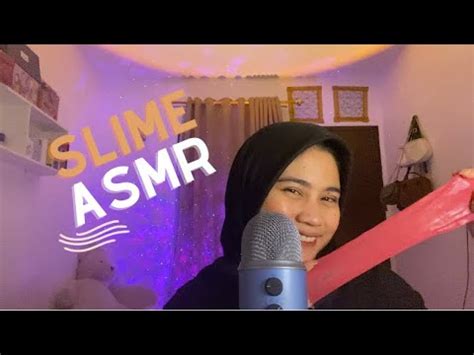 SLIME ON THE MICROPHONE ASMR INDONESIA YouTube